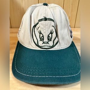 🔘Vintage 1991 Warner Bros TWEETY Mens Hat